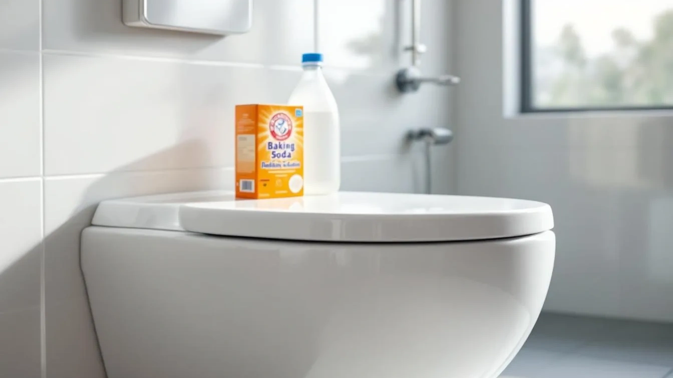 Deze 2 keukeningrediënten laten je toilet in slechts 5 minuten stralend schoon glanzen