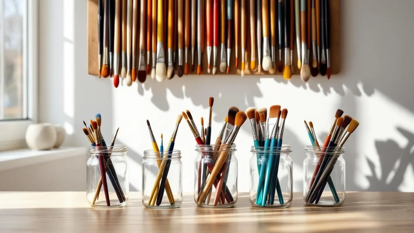 Expert legt uit hoe je verfkwasten correct opbergt voor langere levensduur