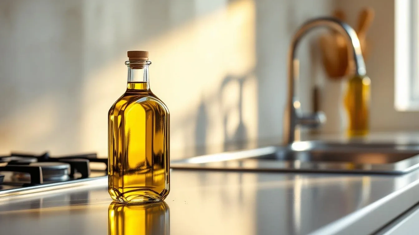 Geen zeep of azijn, deze olie verwijdert vetophopingen moeiteloos