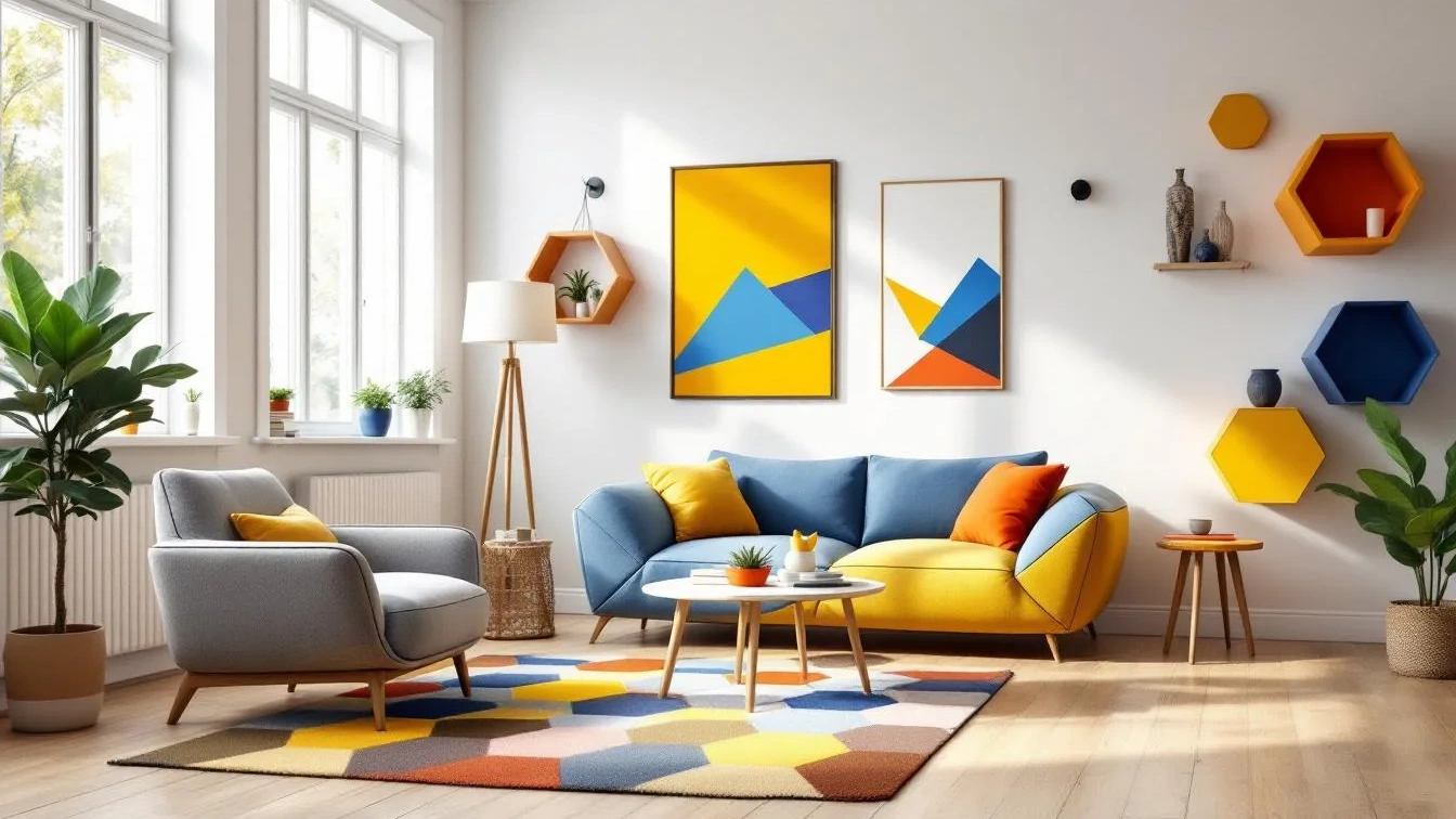 Interieurontwerper onthult waarom geometrische vormen je ruimte verfrissen