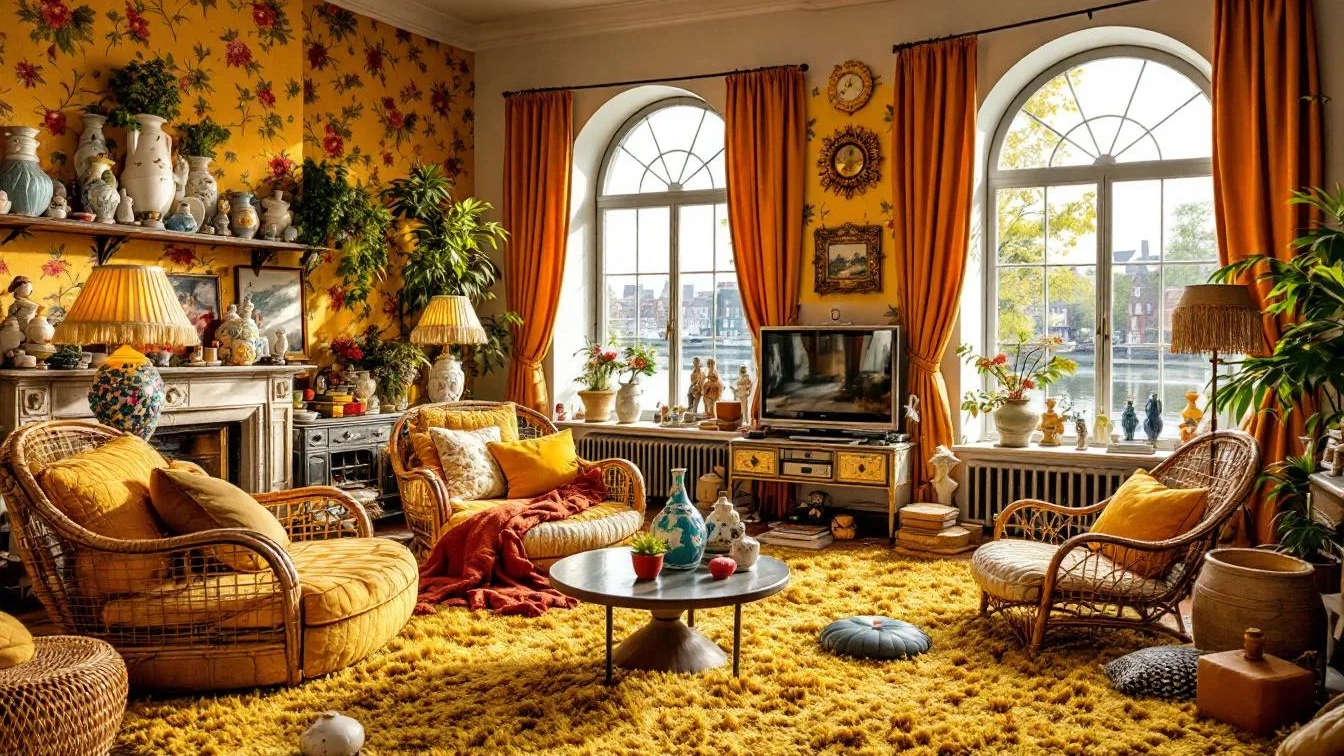 Interieurontwerpers onthullen welke vintage trends beter niet terugkeren