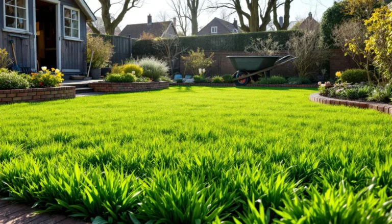 sla harde grasmest over: ontdek deze keukenhack voor perfect groen gras bij nieuwe zoden.