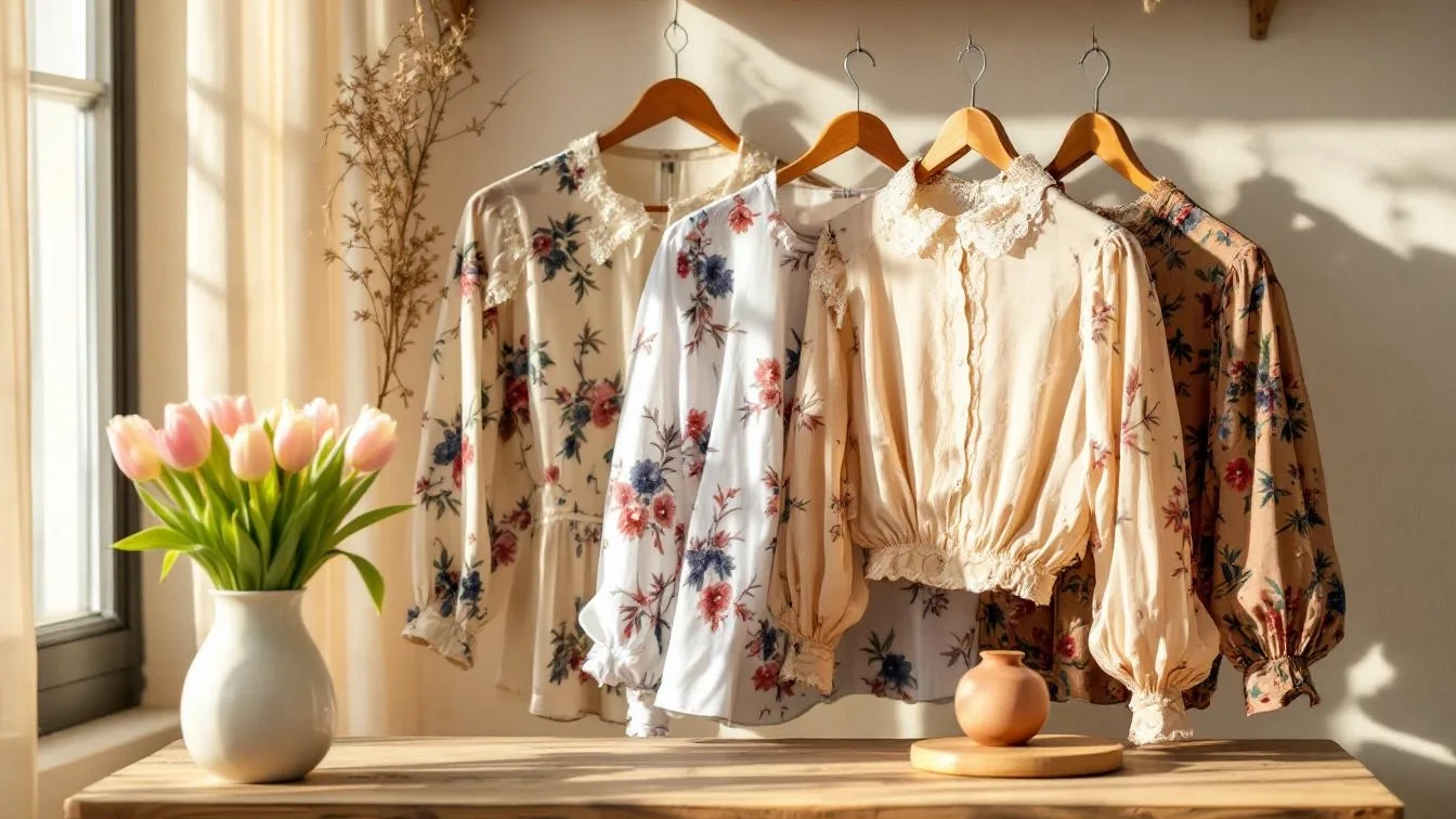 Stijlexperts onthullen waarom vintage bloezen weer helemaal terug zijn