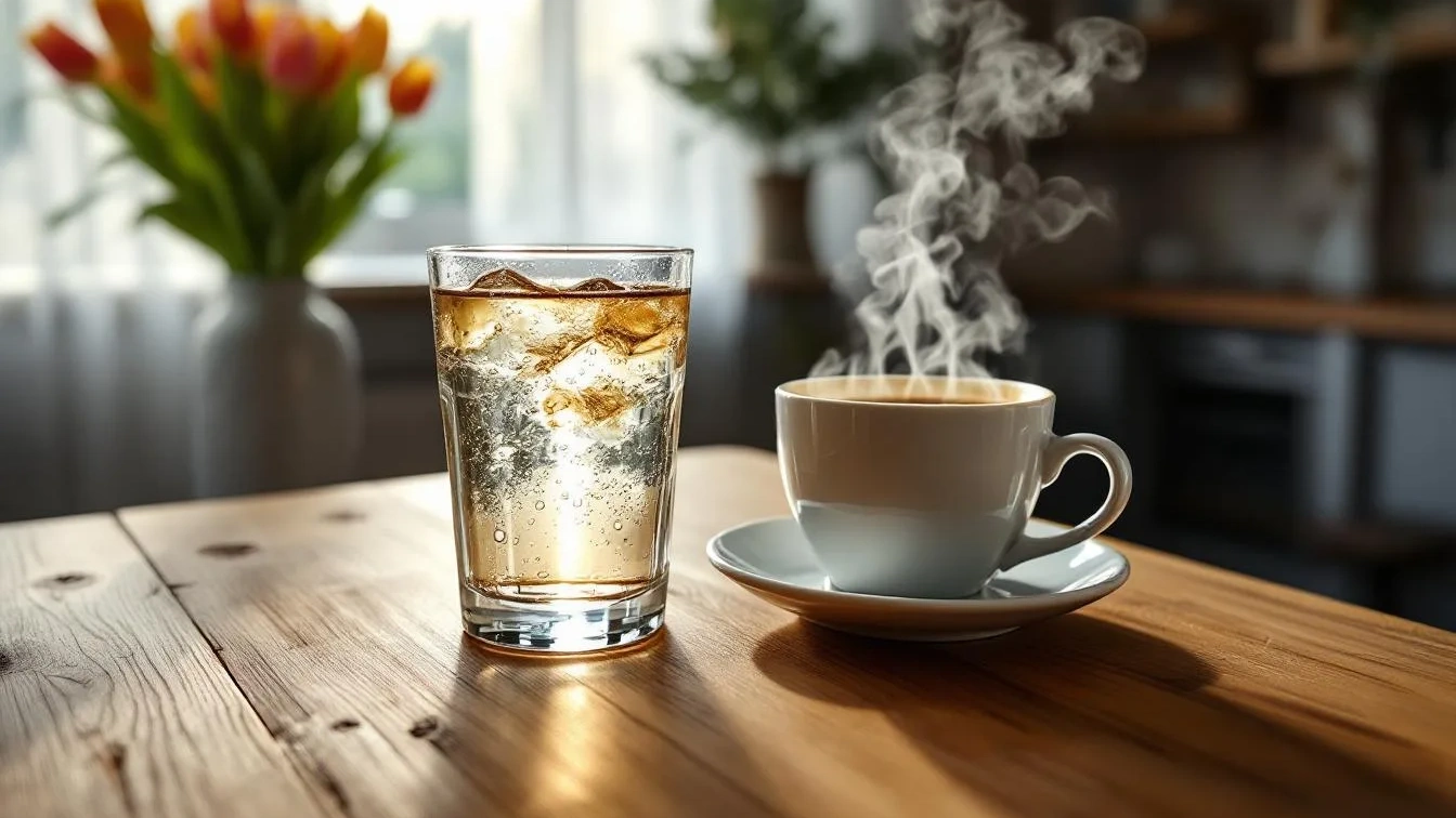 Voedingsdeskundige onthult waarom je water moet drinken voor je koffie