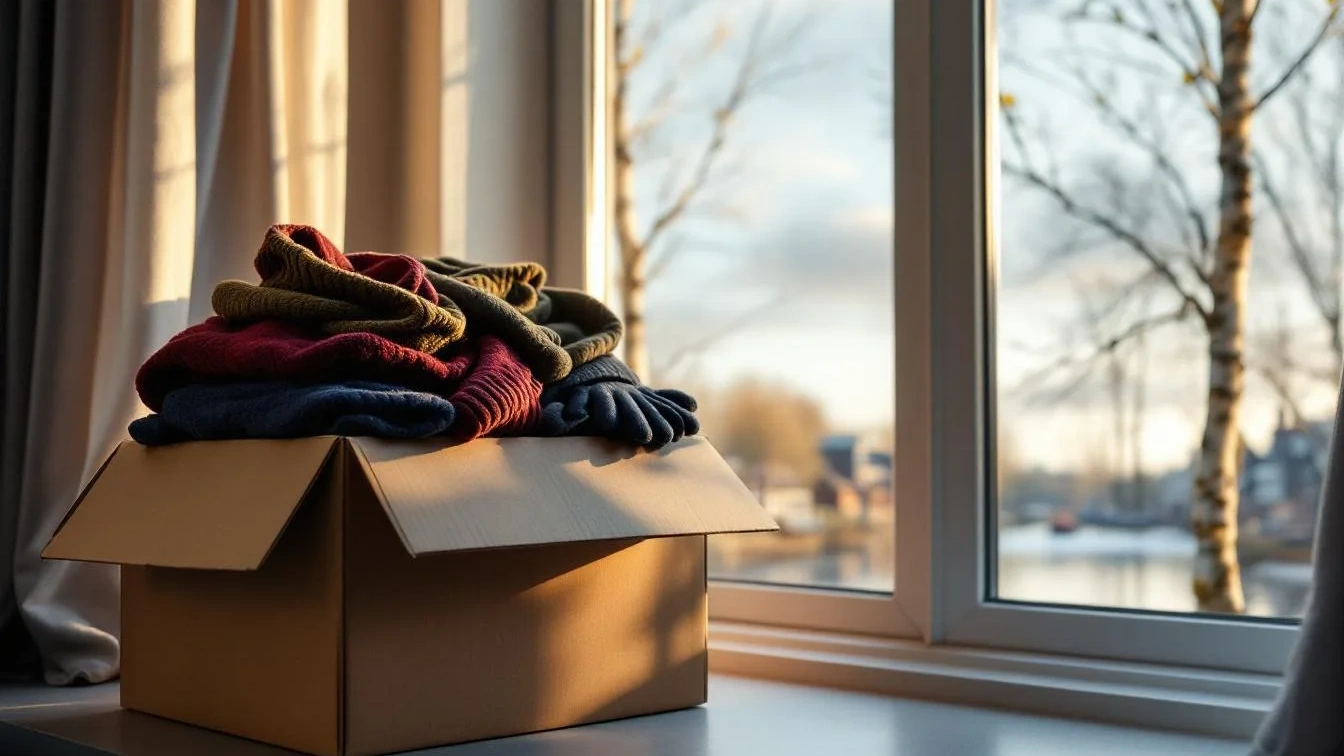 Waarom je winterkleding juist nu moet doneren
